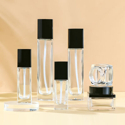 بطری های زیبایی شیشه ای سازگار با محیط زیست برای بسته بندی مراقبت از پوست